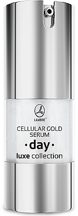 Regenerujące serum do twarzy na dzień - Lambre Luxe Collection Cellular Gold — Zdjęcie N1