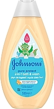 Kup Płyn do kąpieli i mycia ciała 2 w 1 - Johnson’s® Baby Pure Protect