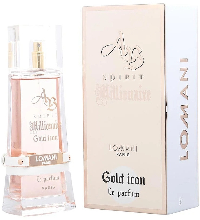 Lomani AB Spirit Millionaire Gold Icon - Woda perfumowana — Zdjęcie N1