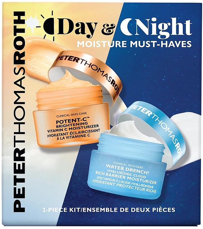 Zestaw - Peter Thomas Roth Day & Night Moisture Must-Haves (f/cr/2x20ml) — Zdjęcie N1