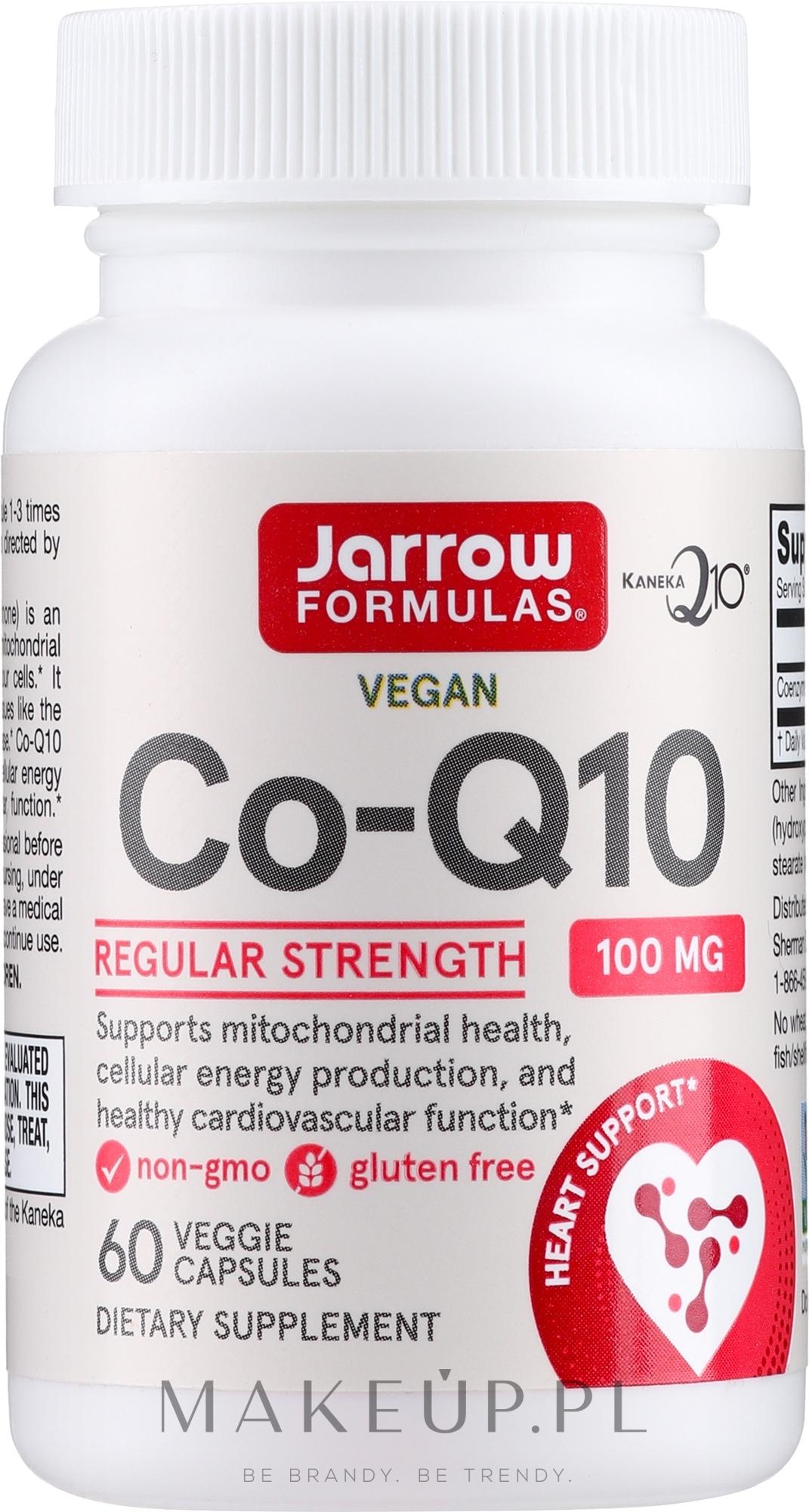 Suplementy odżywcze - Jarrow Formulas Co-Q10 100mg — Zdjęcie 60 szt.