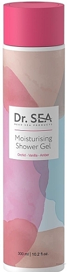 Nawilżający żel pod prysznic Orchidea, Wanilia, Bursztyn - Dr. Sea Moisturizing Shower Gel — Zdjęcie N1