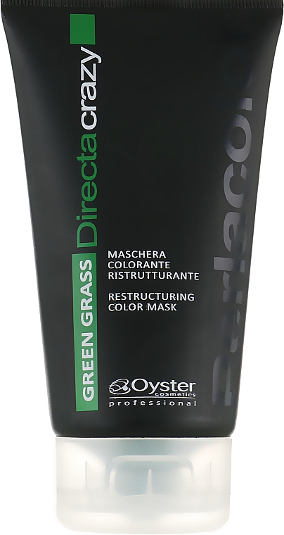 Barwiąca maska do włosów Zielona - Oyster Cosmetics Directa Crazy Green Grass — Zdjęcie N1