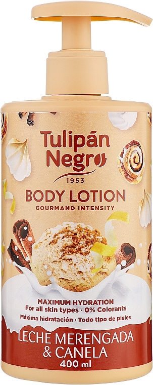 Lotion do ciała - Tulipan Negro Merengada Milk & Cinnamon Body Lotion