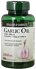 Kup Olej z czosnku w kapsułkach - Holland & Barrett Garlic Oil With Allicin 2000mg