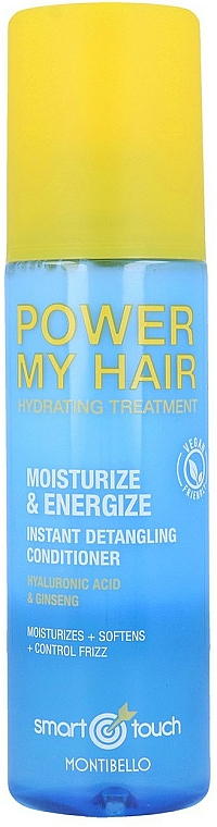 Dwufazowa odżywka nawilżająca do włosów w sprayu - Montibello Smart Touch Power My Hair  — Zdjęcie N1