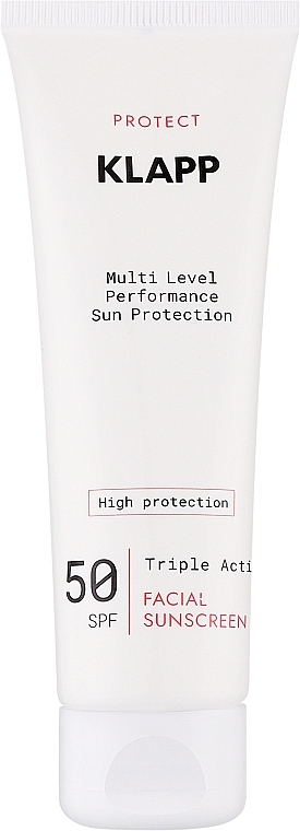 Krem przeciwsłoneczny - Klapp Multi Level Performance Sun Protection Cream SPF50 — Zdjęcie N1