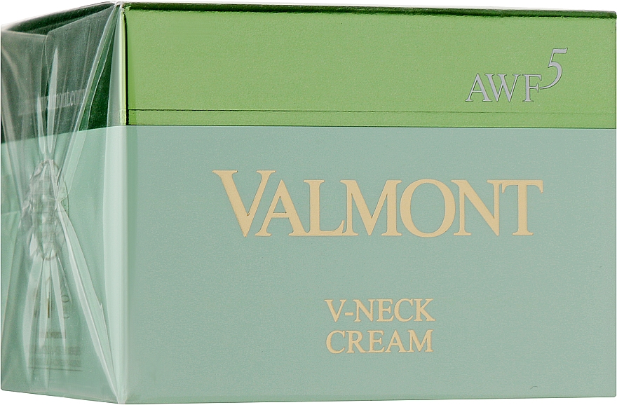 Przeciwzmarszczkowy krem do szyi i dekoltu - Valmont V-Neck Cream — Zdjęcie N1