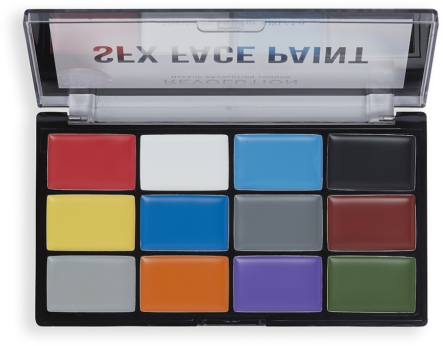 Paleta farb do twarzy - Makeup Revolution Creator SFX Face Paint Palette — Zdjęcie N3