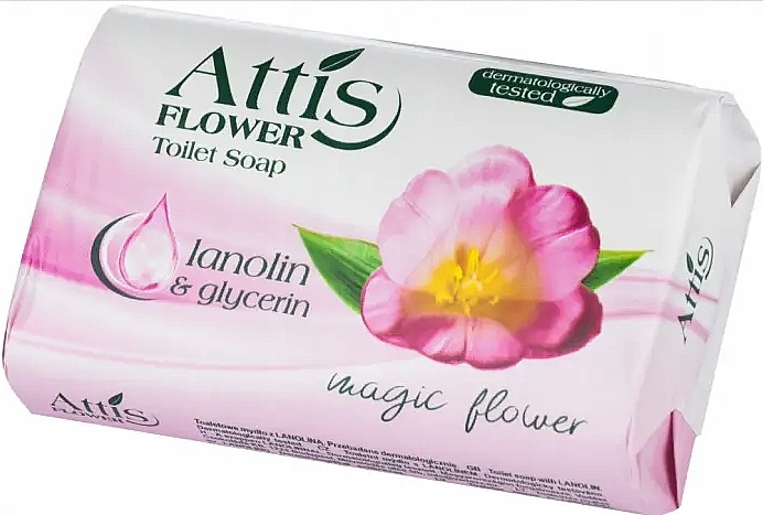 Mydło toaletowe Magiczne kwiaty - Attis Natural Magic Flower Soap — Zdjęcie N1