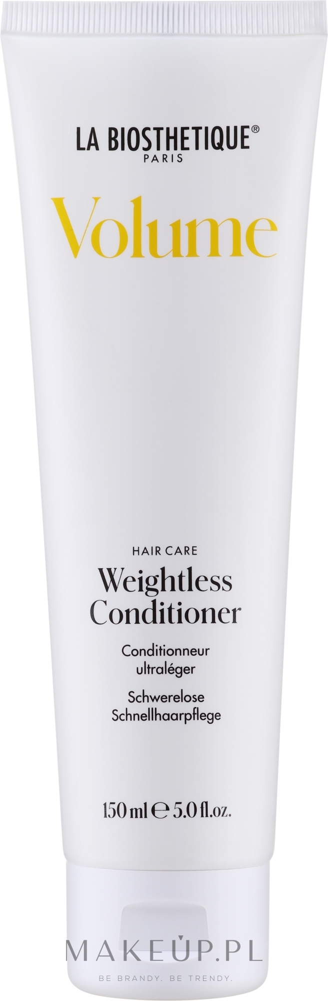 Lekka odżywka dodająca objętości włosom - La Biosthetique Volume Weightless Conditioner — Zdjęcie 150 ml