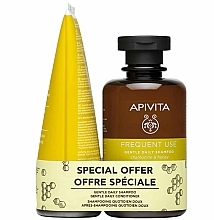 Zestaw - Apivita Frequent Use (shampoo/250ml + h/cond/150ml) — Zdjęcie N1