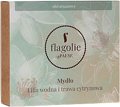 Kup Naturalne mydło wegańskie Lilia wodna i trawa cytrynowa - Flagolie by Paese Water Lily And Lemongrass