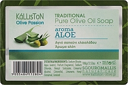 Kup Tradycyjne mydło z czystej oliwy o zapachu aloesu - Kalliston Traditional Pure Olive Oil Soap Aloe Aroma