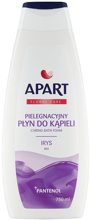 Kremowa pianka do kąpieli Irys - Apart +Pantenol Creamy Bath Foam Iris — Zdjęcie N1