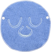 Kup Ręcznik kompresyjny do zabiegów kosmetycznych, niebieski Towel Mask - MAKEUP Facial Spa Cold & Hot Compress Blue