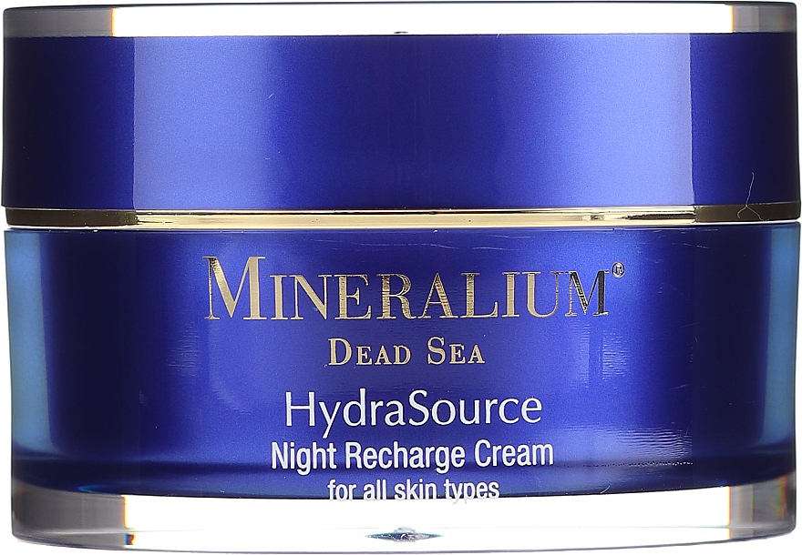 Naprawczy krem na noc - Mineralium Hydra Source Night Recharge Cream — Zdjęcie N3
