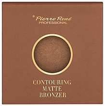 Puder brązujący z efektem matującym - Pierre Rene Contouring Matte Bronzer — Zdjęcie N2