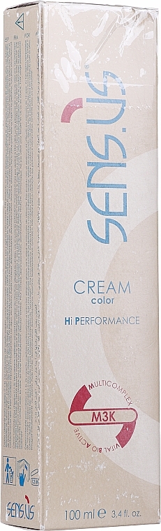 PRZECENA! Krem koloryzujący do włosów - Sensus M3K Permanent Cream Color Hi Performance * — Zdjęcie N2