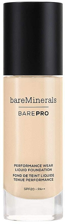 PRZECENA! Podkład do twarzy w płynie - Bare Minerals BarePro Performance Wear Liquid Foundation SPF 20 * — Zdjęcie N1