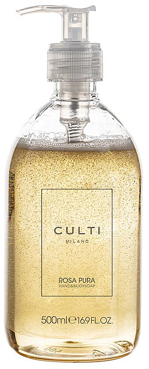 Culti Milano Rosa Pura - Perfumowane mydło do rąk i ciała — Zdjęcie N1