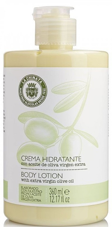 Krem do ciała - La Chinata Body Lotion Hydratant Cream with Extra Virgin Olive Oil — Zdjęcie N1