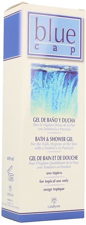 Żel pod prysznic i do kąpieli dla osób cierpiących na łuszczycę, egzemę, azs, łzs - Catalysis Blue Cap Bath & Shower Gel — фото N1