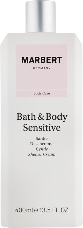 Łagodny krem do mycia ciała - Marbert Bath & Body Sensitive Gentle Shower Cream