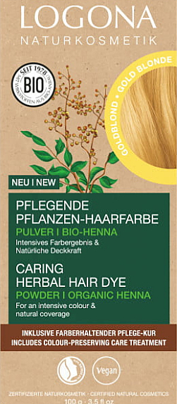 Farba do włosów - Logona Herbal Hair Dye Colour — Zdjęcie N1
