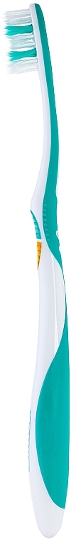 Miękka szczoteczka do zębów, turkusowo-żółta - Elmex Sensitive Toothbrush Extra Soft — Zdjęcie N2