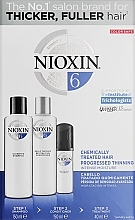 Zestaw - Nioxin Hair System 6 Kit (shm 150 ml + cond 150 ml + treat 40 ml) — Zdjęcie N1