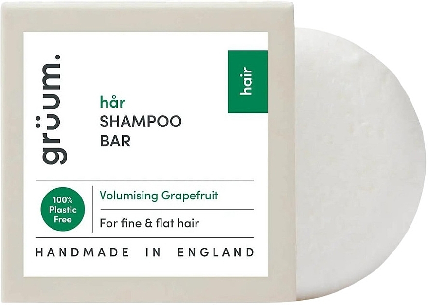 Szampon zwiększający objętość włosów - Gruum Shampoo Bar Volumising — Zdjęcie N1