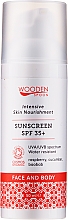 Kup Przeciwsłoneczny krem odżywczy do twarzy i ciała SPF 35+ - Wooden Spoon Sunscreen