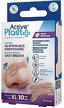 Plastry ułatwiające oddychanie - Ntrade Active Plast Functional Easy Breath Xl Nasal Plasters — Zdjęcie N1