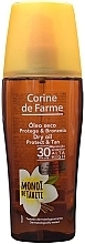 Kup Suchy olejek do ciała z filtrem przeciwsłonecznym - Corine De Farme Dry Oil Protect & Tan Spray Spf 30