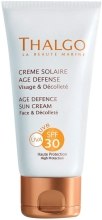 Kup Przeciwsłoneczny krem hamujący starzenie się skóry - Thalgo Age Defence Sun Cream SPF 30