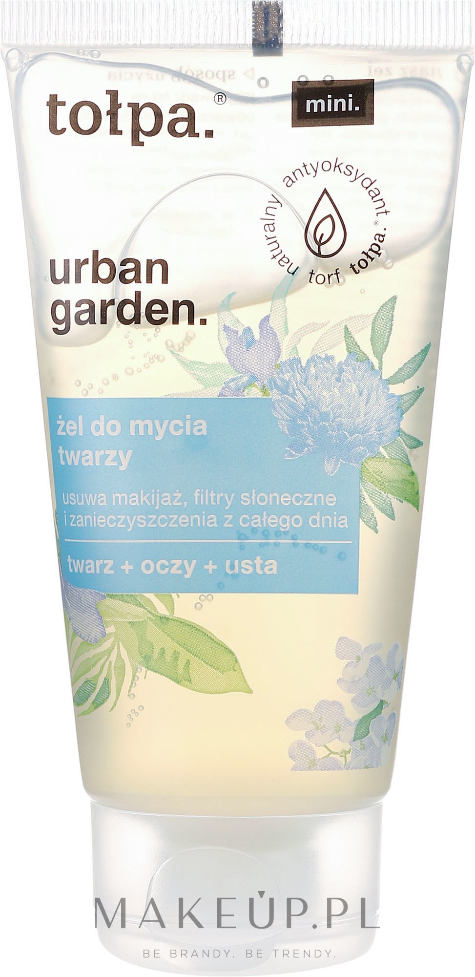 Delikatny żel do mycia twarzy - Tołpa Urban Garden — Zdjęcie 75 ml