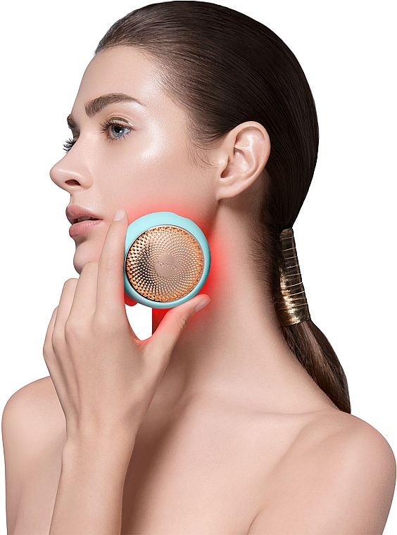 Urządzenie do nakładania maseczki na twarz - Foreo UFO 2 Power Mask Light Therapy Device Mint — Zdjęcie N5