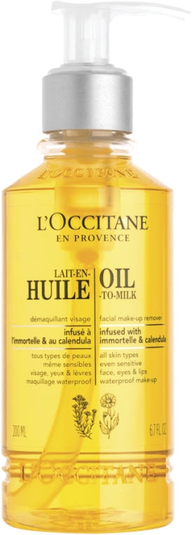 Olejek do demakijażu - L'Occitane Oil-to-Milk Face Makeup Remover — Zdjęcie N1