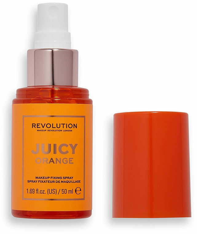 Spray utrwalający makijaż - Makeup Revolution Neon Heat Juicy Orange Priming Misting Spray — Zdjęcie N2