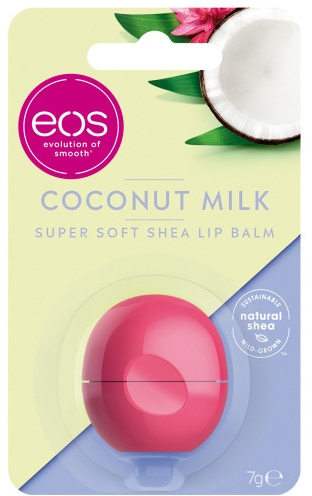 Balsam do ust Mleczko kokosowe - EOS Visibly Soft Lip Balm Sphere Coconut Milk — Zdjęcie N4