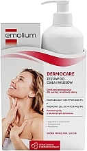 Kup Zestaw - Emolium Dermocare Set (sh/gel/400ml + shm/200ml)