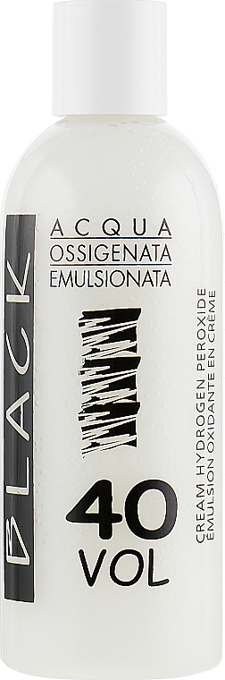 Utleniacz w kremie 40 Vol. 12% - Black Professional Line Cream Hydrogen Peroxide — Zdjęcie N1