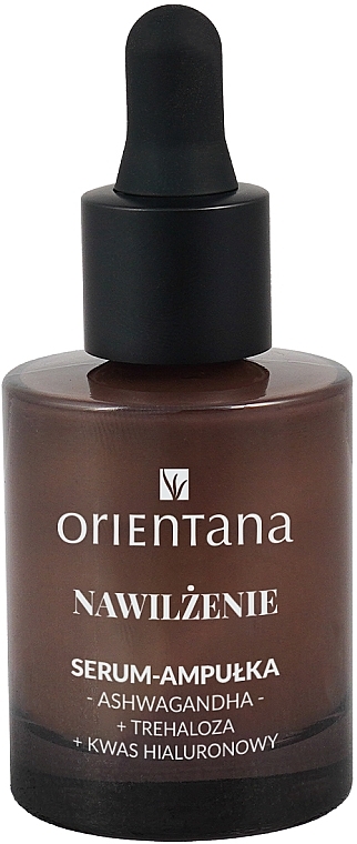 Nawilżające serum do twarzy w ampułkach - Orientana Ashwagandha Trehalose Hyaluronic Acid Moisturizing Serum-Ampoule — Zdjęcie N2