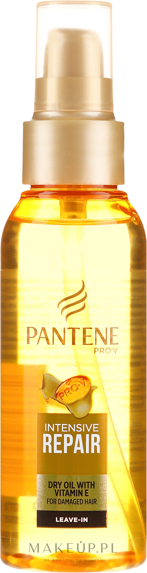 Olejek do włosów zniszczonych odbudowujący keratynę - Pantene Pro-V Intensive Repair — Zdjęcie 100 ml