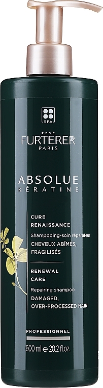 Keratynowy szampon - Rene Furterer Absolue Keratine Renewal Shampoo — Zdjęcie N1