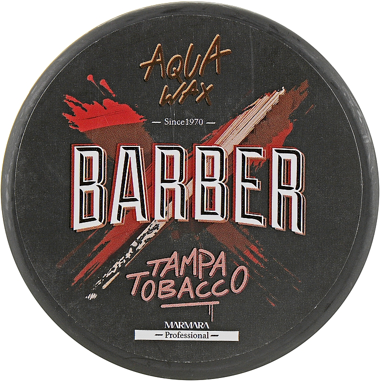 Pomada do stylizacji włosów - Marmara Barber Aqua Wax Tampa Tabaco
