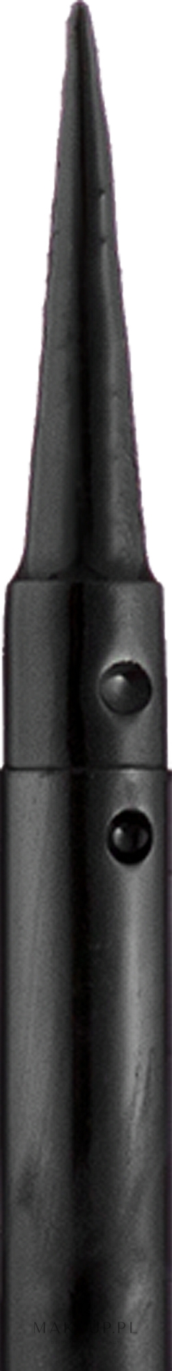 Wodoodporny eyeliner w płynie - Rougj+ Glamtech Waterproof Long-Lasting Liquid Eyeliner — Zdjęcie Black