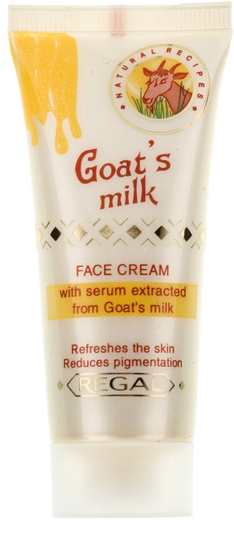 Wybielający krem do twarzy na bazie koziego mleka - Regal Goat's Milk Face Cream