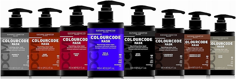 Maska do włosów farbowanych - DCM Colourcode Mask — Zdjęcie N1